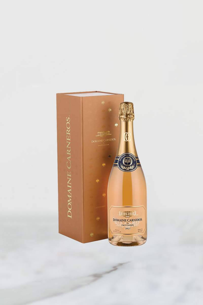 2021 Brut Rosé Bottle with Rose Gold Box
