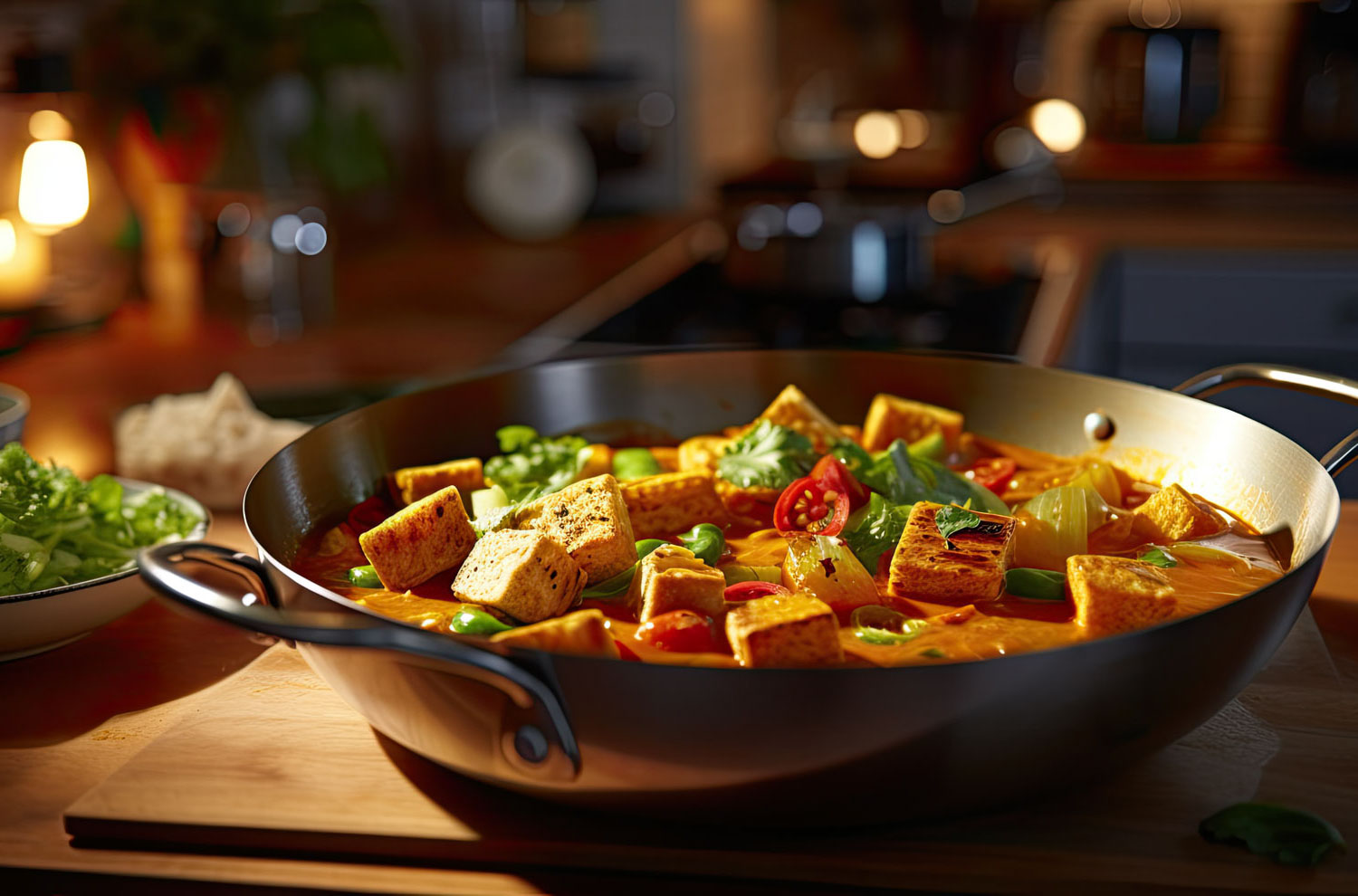Golden Tofu Curry