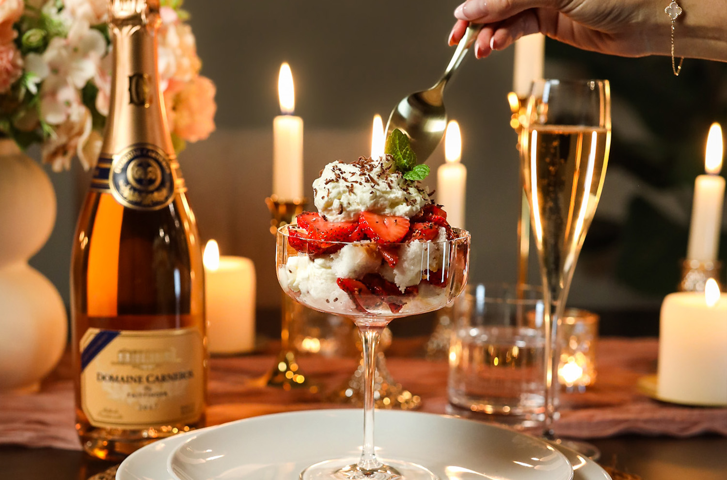 Mini Strawberry Shortcake Trifles