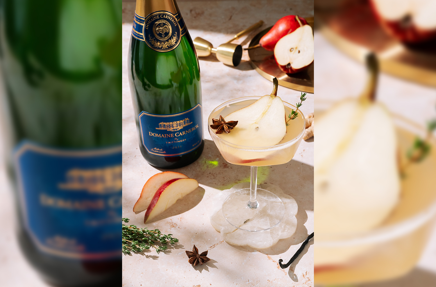 Spiced Pear Sparkler