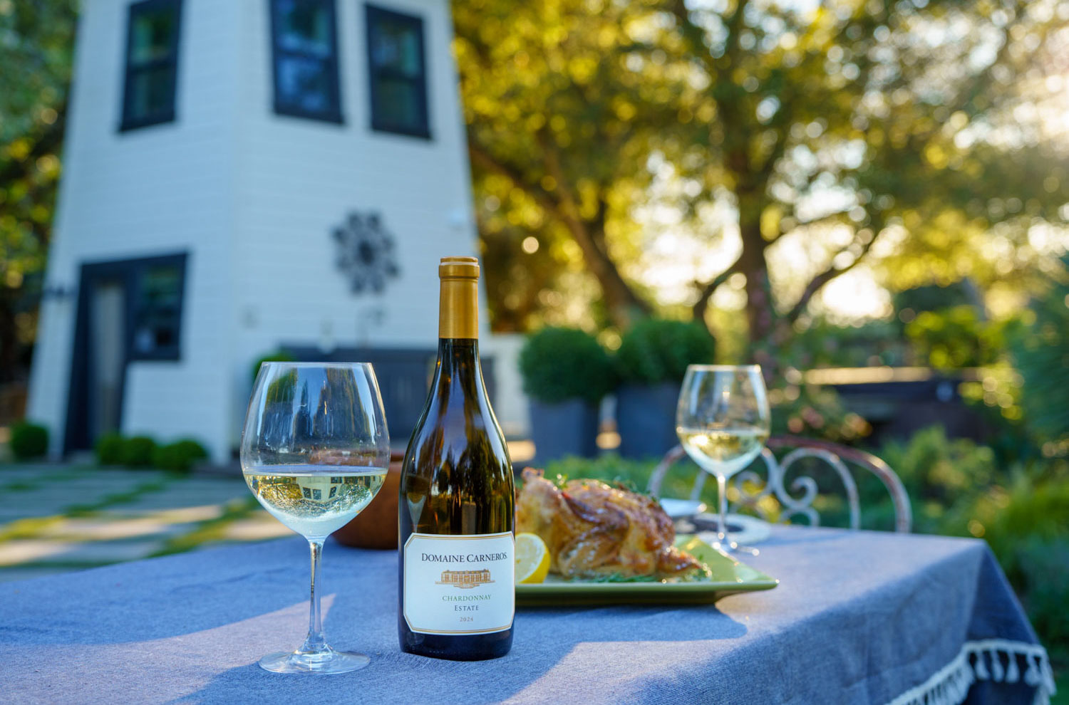 Gigi's Roasted Lemon Chicken with Chardonnay