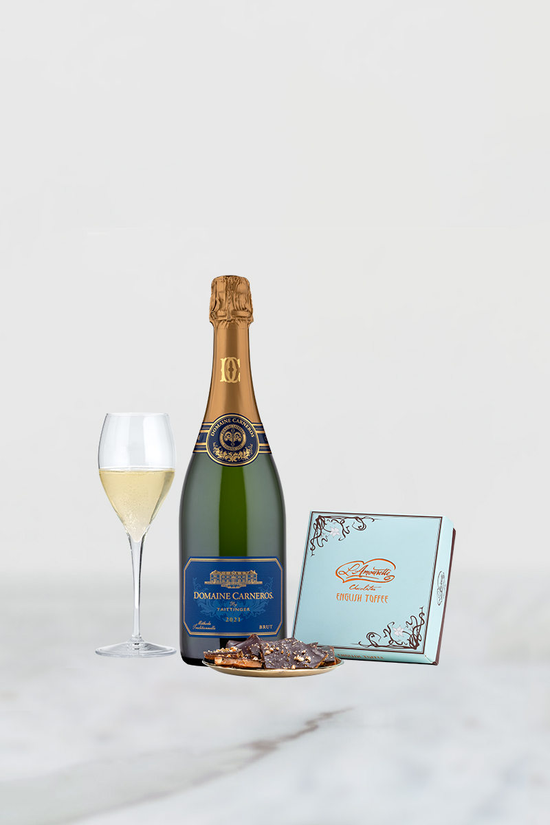 L'Amourette Toffee and Domaine Carneros Estate Brut