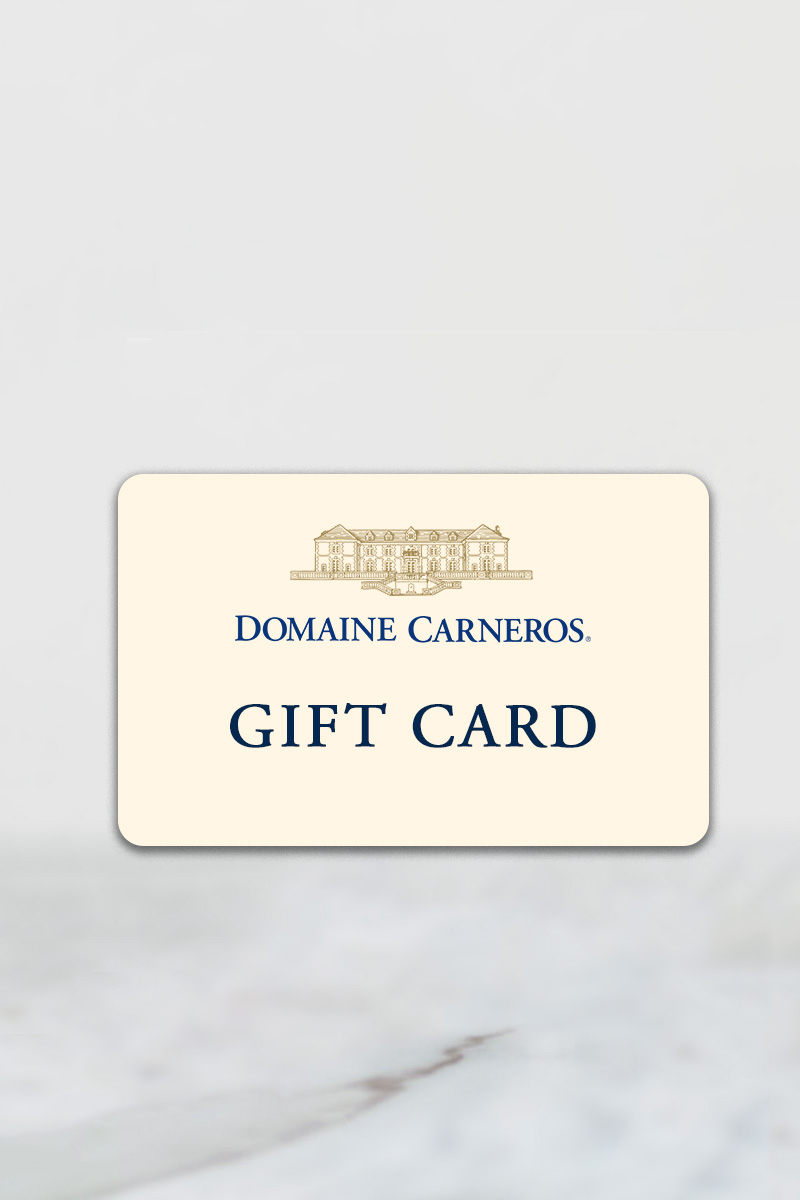 Gift Card on marble background