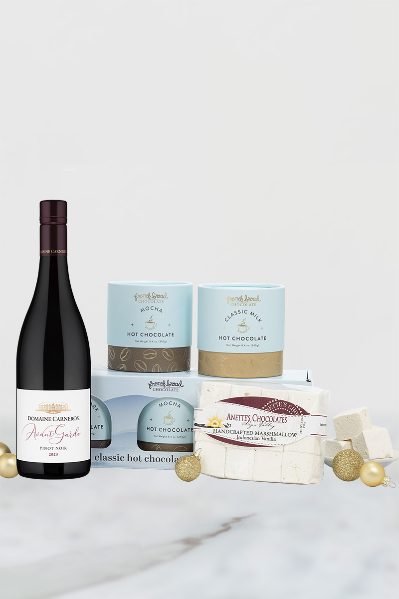 Hot Chocolate Collection with 2023 Avant-Garde Pinot Noir