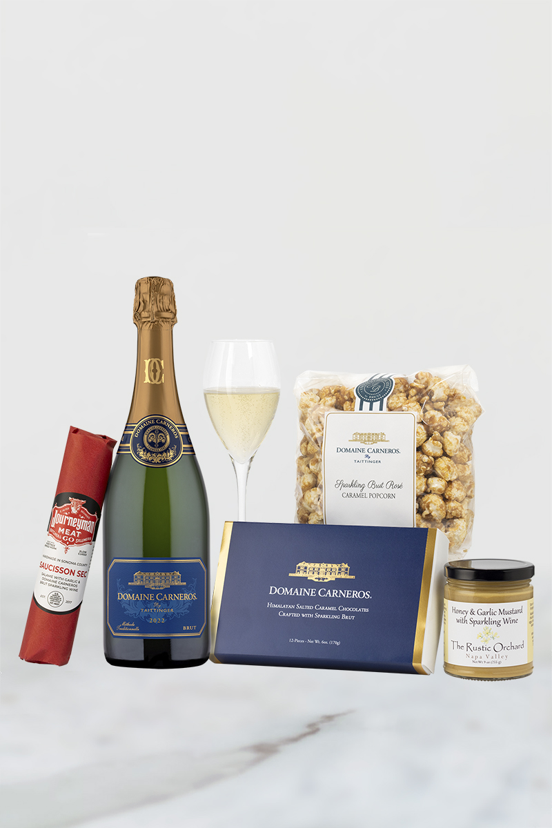 Wine Country Provisions with Domaine Carneros Estate Brut