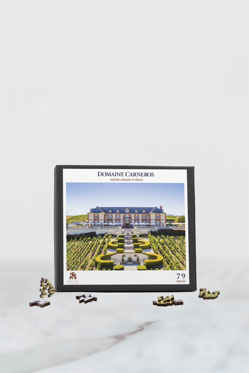 Château Puzzle from Domaine Carneros in Napa