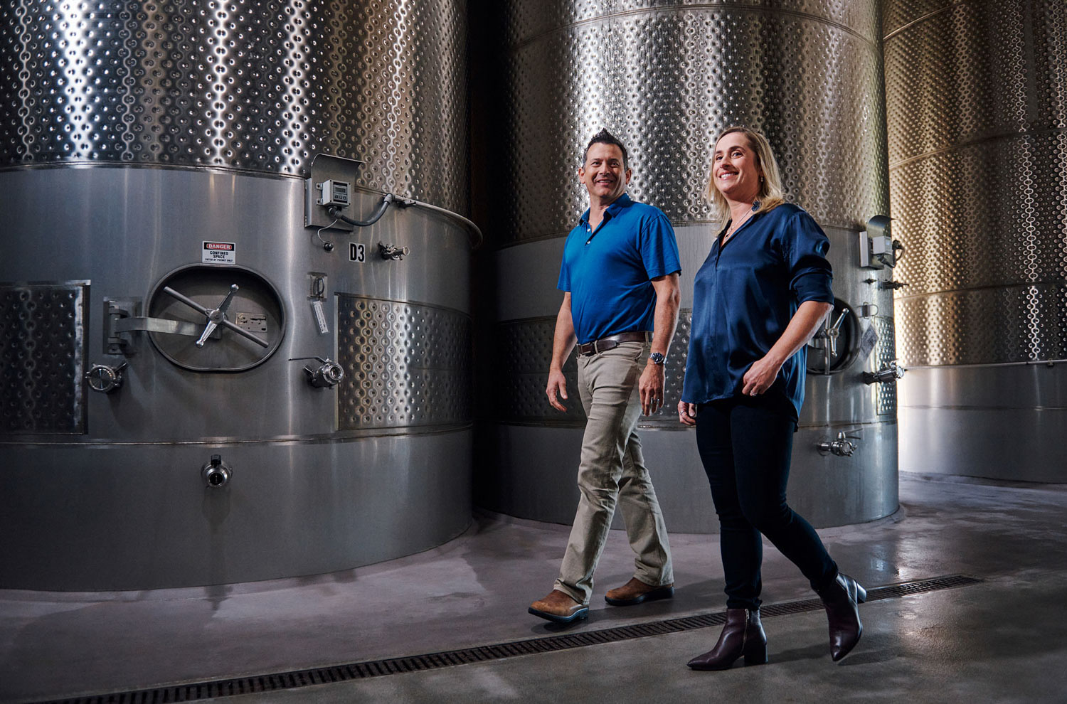 Zak Miller Sparkling Winemaker Remi Cohen CEO